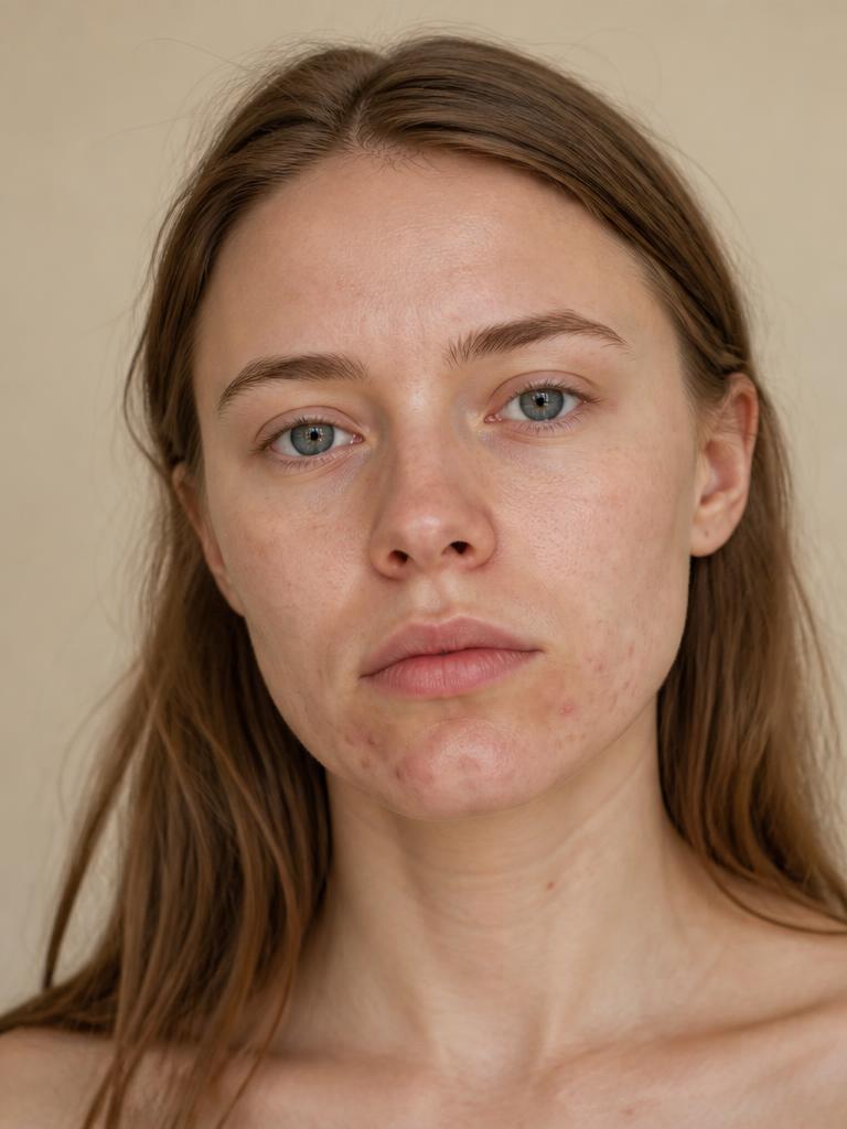Chanté — before 6 weeks of Reborn Beauty light therapy